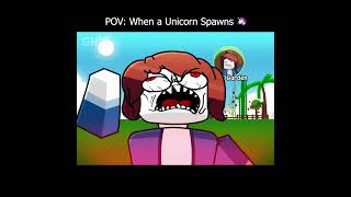 When a Unicorn Spawns 🦄 - GROW A GARDEN 2 | ROBLOX ANIMATION