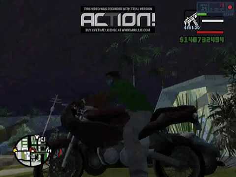 Denise se mata con CJ en el Monte Chiliad