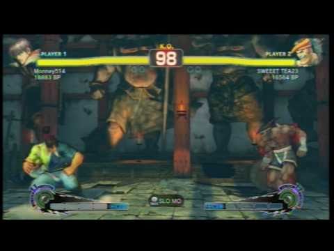 SSF4 [A vs A]: Monney514(#4 Guy) vs SWEEET TEA23(#17 Adon) Ep.251