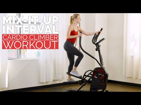 30 Min Mix-It-Up Interval Elliptical Cardio Climber Workout