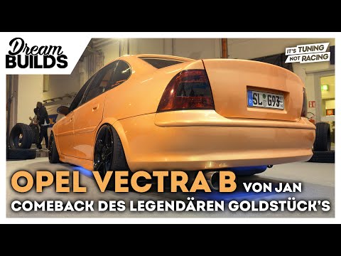 DreamBuilds - Comeback des legendären Goldstücks OPEL Vectra B von Jan - by it's tuning, not racing
