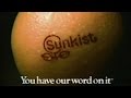 Sunkist Oranges Commercial 1985