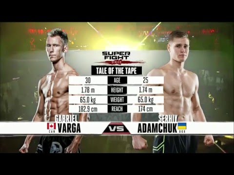 GLORY 25 Superfight Series - Gabriel Varga vs Serhiy Adamchuk (Featherweight Title Fight)