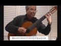 Etude in C major Opus 35 #1 - Fernando Sor - Beginner's Guitar Guide by Jeffrey Goodman