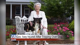 Gov. Ivey Injured After Tripping Over Dog