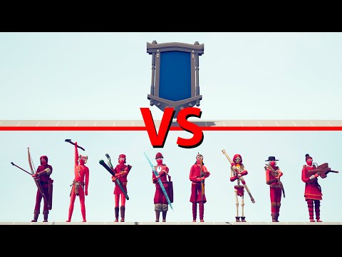 MIRROR SHIELD vs ARCHERS Team - Totally Accurate Battle Simulator TABS