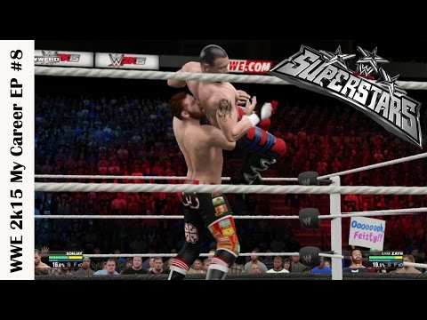 WWE 2K15 My Career EP #8 - "WWE Superstars debut" (PS4 NextGen Gameplay)