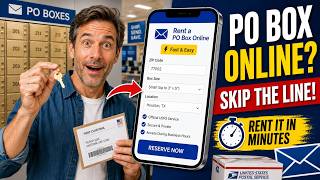 How to rent a PO Box online with USPS