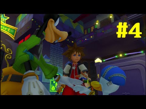 Kingdom Hearts HD 1.5 Final Mix Gameplay Walkthrough - Part 4: "Traverse Town - All For One..."