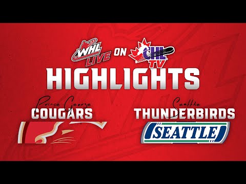 Prince George Cougars at Seattle Thunderbirds 10/4 | WHL Highlights 2024-25