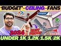 Cheap and Best Ceiling Fan🔥Best Ceiling Fan Under 1500🔥Best Ceiling Fan 2024 In India Under 1500