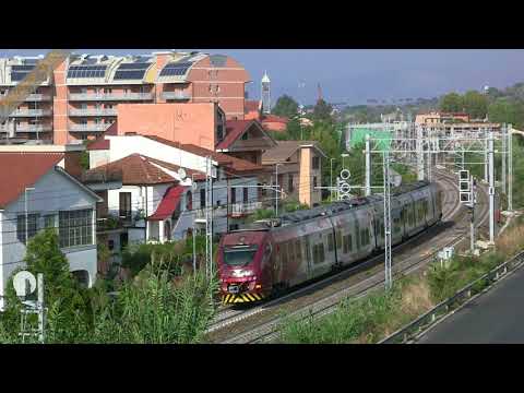 ETR 245 n.04 Trenord Malpensa Express in transito a Monterotondo