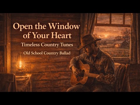 Open the Window of Your Heart - Timeless Country Tunes | Old School Country Ballad | Lyrics 