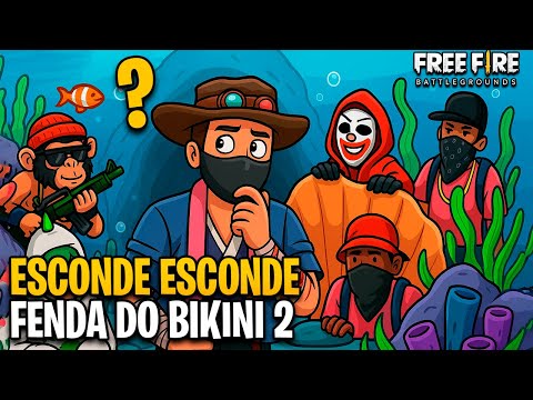 ESCONDE ESCONDE DO BOB ESPONJA NO FREE FIRE - PARTE 2