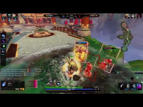 SMITE Bacchus build S4 dmg + Gameplay