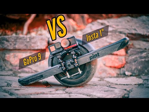 GoPro 9 vs Insta360 1" Stabilization Test