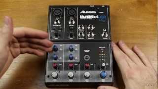 Video thumbnail for Alesis MultiMix4 USB Mixer Unboxing by Tyler Miller