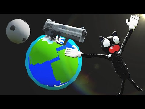 CARTOON CAT IS SHOT INTO SPACE ☄️ Bad Trevor Henderson Dupes 60 (Garry's Mod)