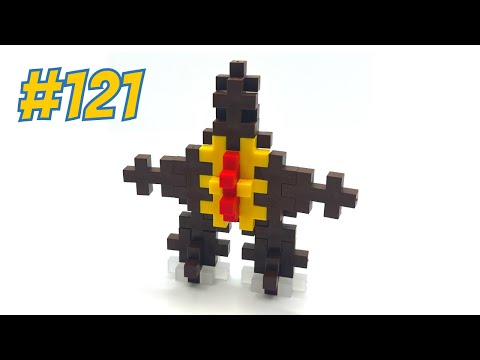 Plus-Plus Staryu Pokemon instructions