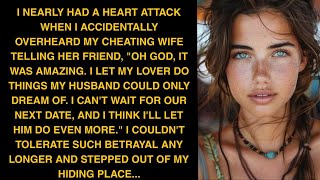 I Nearly Had A Heart Attack When I Accidentally Overheard My Cheating Wife Telling Her Friend Oh God