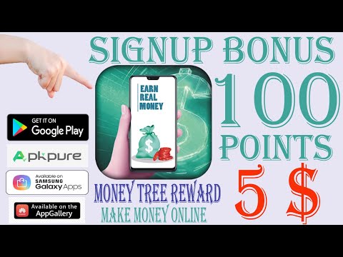 Earn 5$ Daily From Money Reward Tree | How to Make Money Fast Online | Make Money Online Tree app