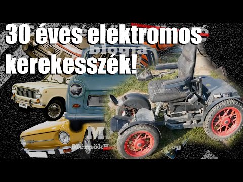 A 30 éves elektromos kerekesszék ami majdnem kifogott rajtam.....