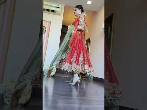 Orange Designer Fandy Satin Embroidered Anarkali Gown Set with Zari & 3 mm Sequins, Dhudhri Lace Detailing, Matching Pant & Silk Dupatta