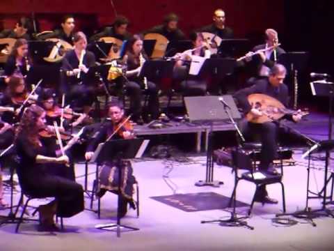 The New  York Arabic Orchestra performing 