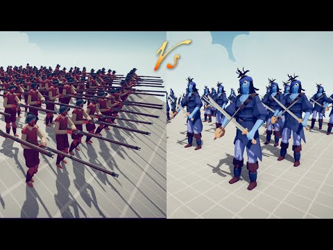 100x Pirate Army vs.100x Renaissance Army/TABS - Totally Accurate Battle Simulator