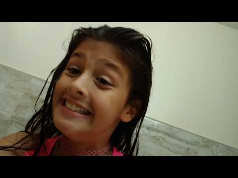 Night shower routine