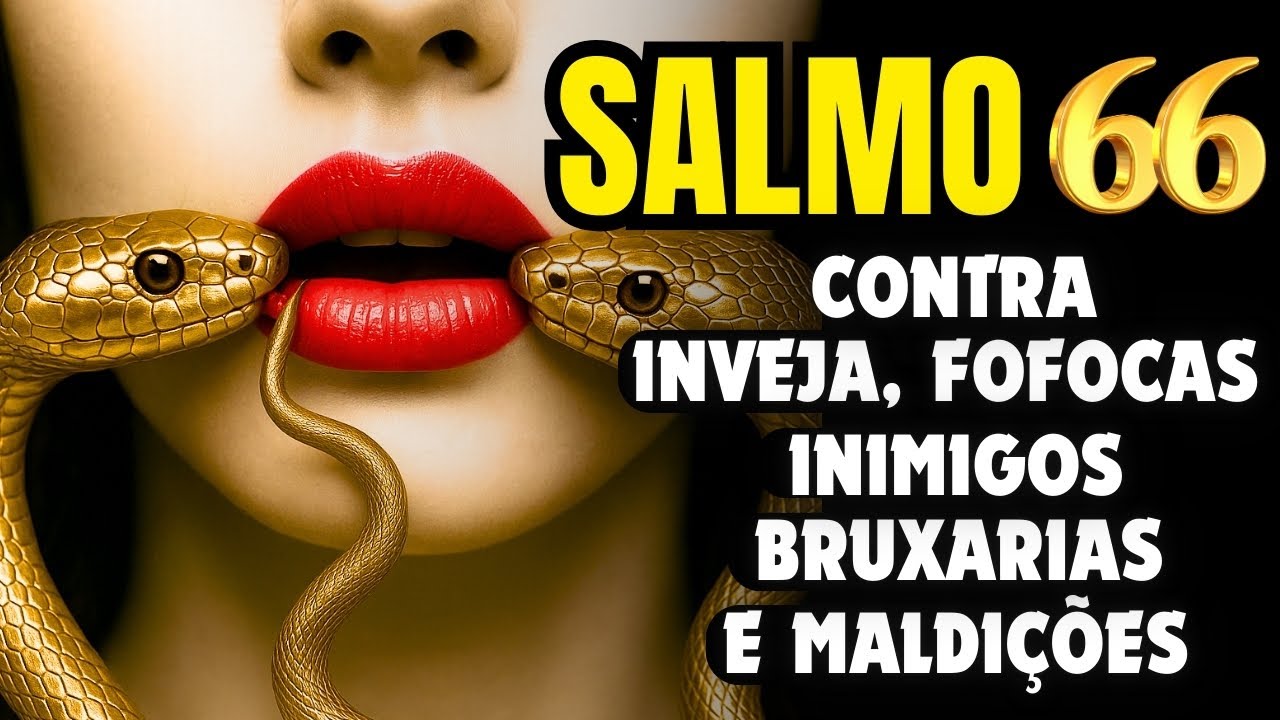 SALMO 66: Para EXPULSAR Pragas, Bruxarias, Inveja, Inimigos, Maldições e todo mal.