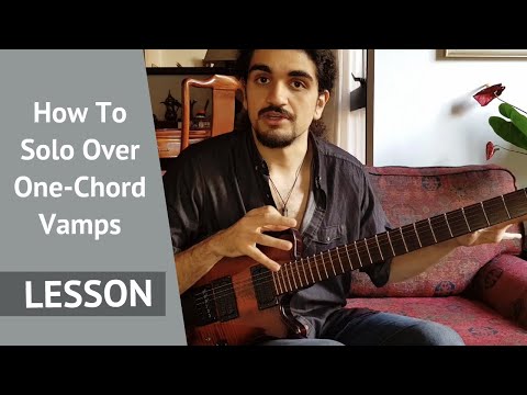 How to Solo Over One-Chord Vamps (Phrasing and Inside/Outside Concepts) - Lesson