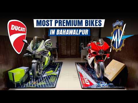 Ducati Panigale V4 Lamborghini & MV Agusta Superveloce 1000 Serie Oro | Review