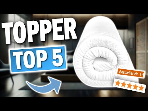 TOP 5 ERGONOMISCHE MATRATZENTOPPER (Testsieger 2026)!! 🔥 | Die besten ergonomischen Matratzentopper