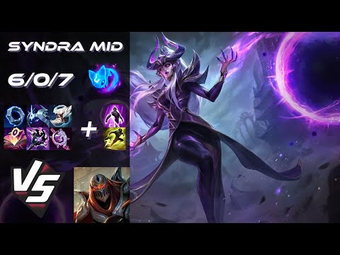 MID Syndra vs Zed - EU Grandmaster Patch 25.S1.7