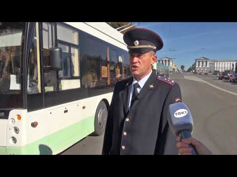 По Курску проехал &laquo;Троллейбус финансовой грамотности&raquo;.