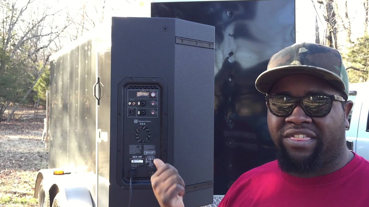 Caisson basses EV EKX18SP