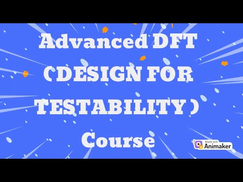 ADVANCED DFT (Design For Testability) COURSE | Visit us : www.vlsiforall.com | Best VLSI Training
