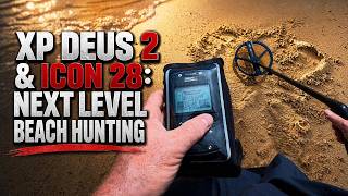 XP Deus 2 with ICON 28 Coil: Incredible Beach Detecting Performance !