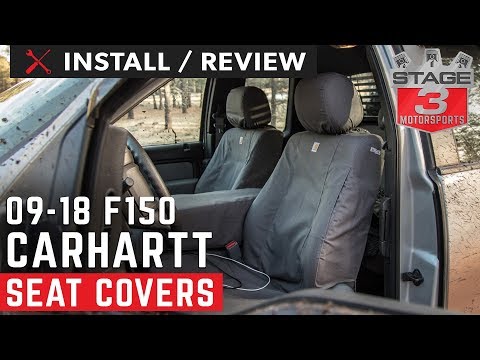2009-2018 F150 Seat Covercraft Carhartt Seat Cover Install and Review
