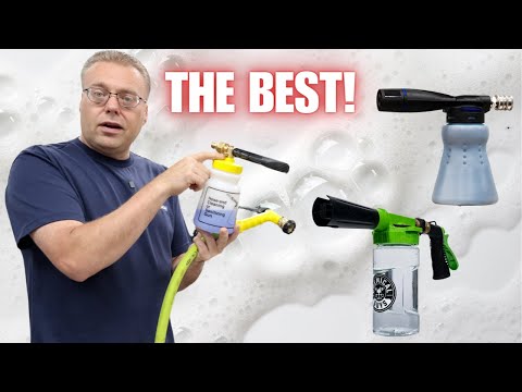 The BEST Water Hose Foam Gun? | Chemical Guys | Gilmour | MTM Veloci