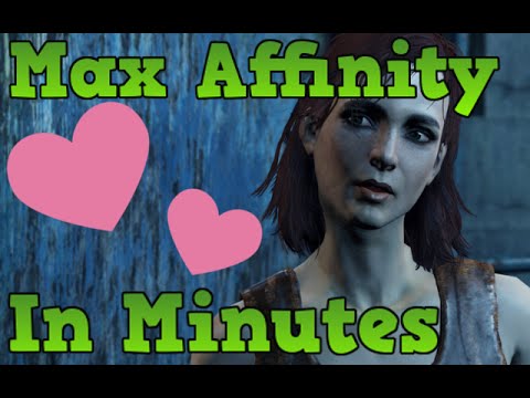 Fallout 4 - Maximize companions affinity in minutes