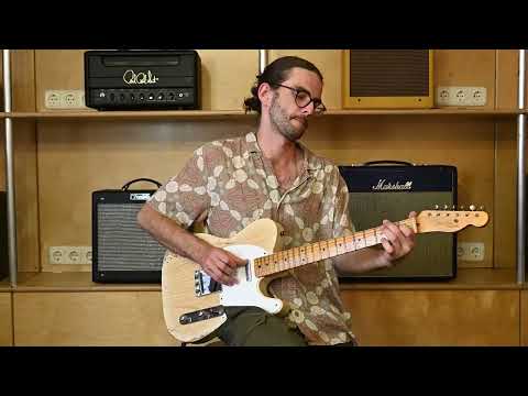 Immagine Fender Custom Shop Telecaster 1954 LTD F24 HREL NATBL - ONLY 3.09kg!!! - 19