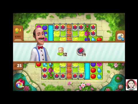 Gardenscapes Level 8305 HD    ✅✅✅✅✅/5    Easy Level