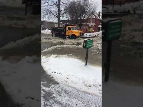 Meadville Winter Flooding!