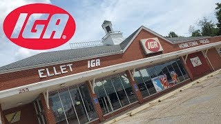 ABANDONED ELLET IGA GROCERY STORE HOMETOWN PROUD