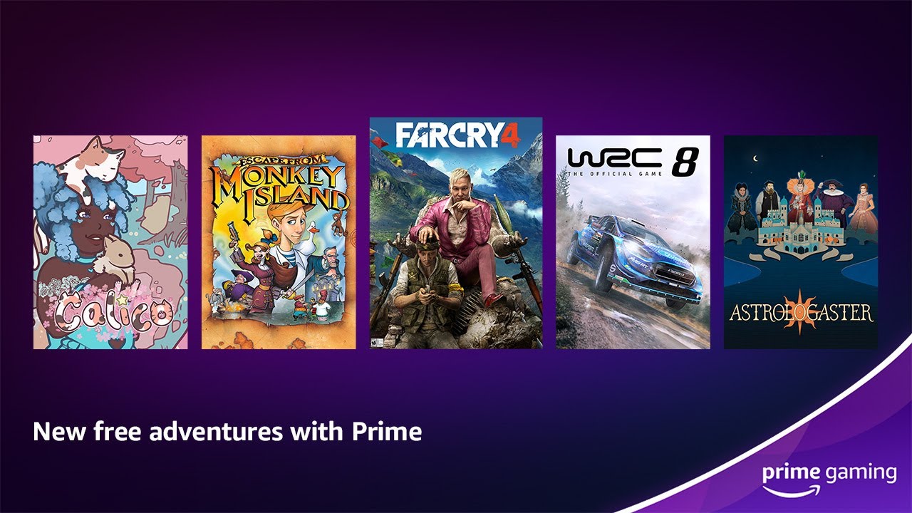 Amazon Prime Gaming : les jeux gratuits de juin 2022