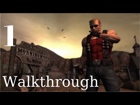 DUKE NUKEM FOREVER Gameplay Walkthrough Part 1 - Duke Lives - No Commentary