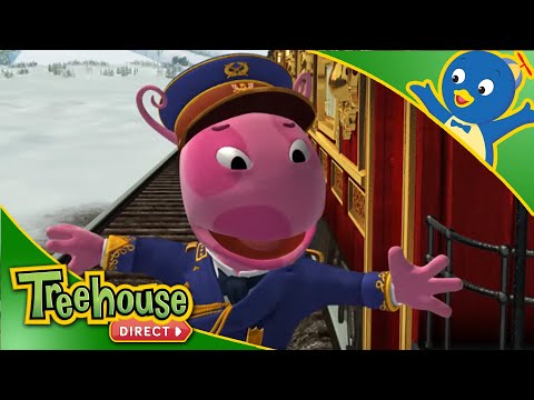 The Backyardigans: Catch That Train! – Ep.63 | HD Cartoons - Kids TV Series, Kingdom Kids Zone - Treehouse Direct