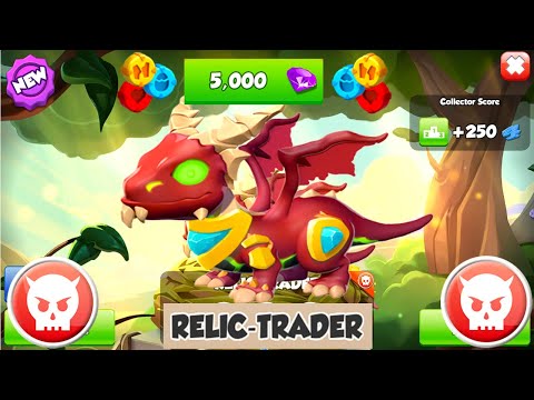Purchase Relic Trader Boss Dragon-Dragon Mania legends | Spend 5000 gems | DML